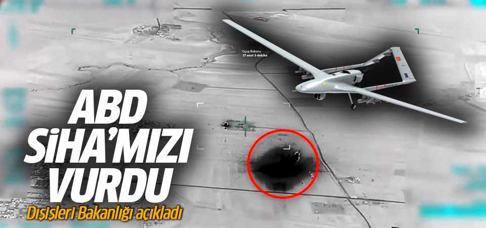 YPG-PKK Operasyonunda ABD SİHA'mızı vurdu!