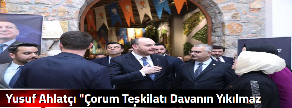 Yusuf Ahlatçı "Çorum Teşkilatı Davanın Yıkılm…
